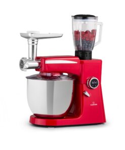Klarstein Renata Rossa, konyhai robotgép, 3 az 1-ben 2000 W/2,7 PS, 10 L, rozsdamentes acél, BPA-mentes