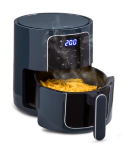 Klarstein Crisp-Pro, forrólevegős fritőz, 1400 W, 3,5 l, 8 program, időzítő