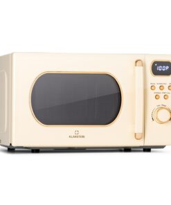 Klarstein Julieta, mikrohullámú sütő grillel, 20 l, 700 / 800 W, Ø 25,5 cm, 8 program