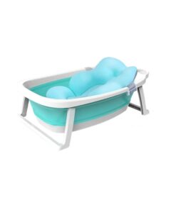 Babify Összecsukható babakád párnával, újszülötteknek és kisgyermekeknek, BPA mentes, lányoknak és fiúknak 0-3 éves korig