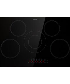 Klarstein Virtuosa 5, beépített főzőlap, 5 zóna, 8200W, üvegkerámia