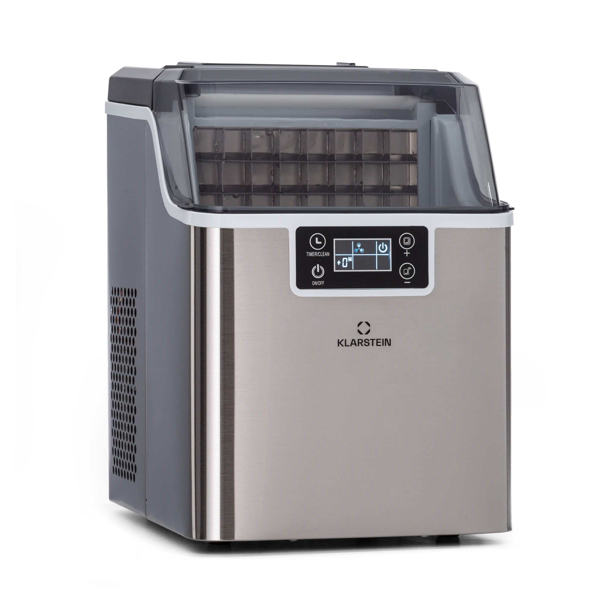 Klarstein Chios, jégkocka készítő, 20 kg /24 h, Auto-Clean, 3,2 L tartály