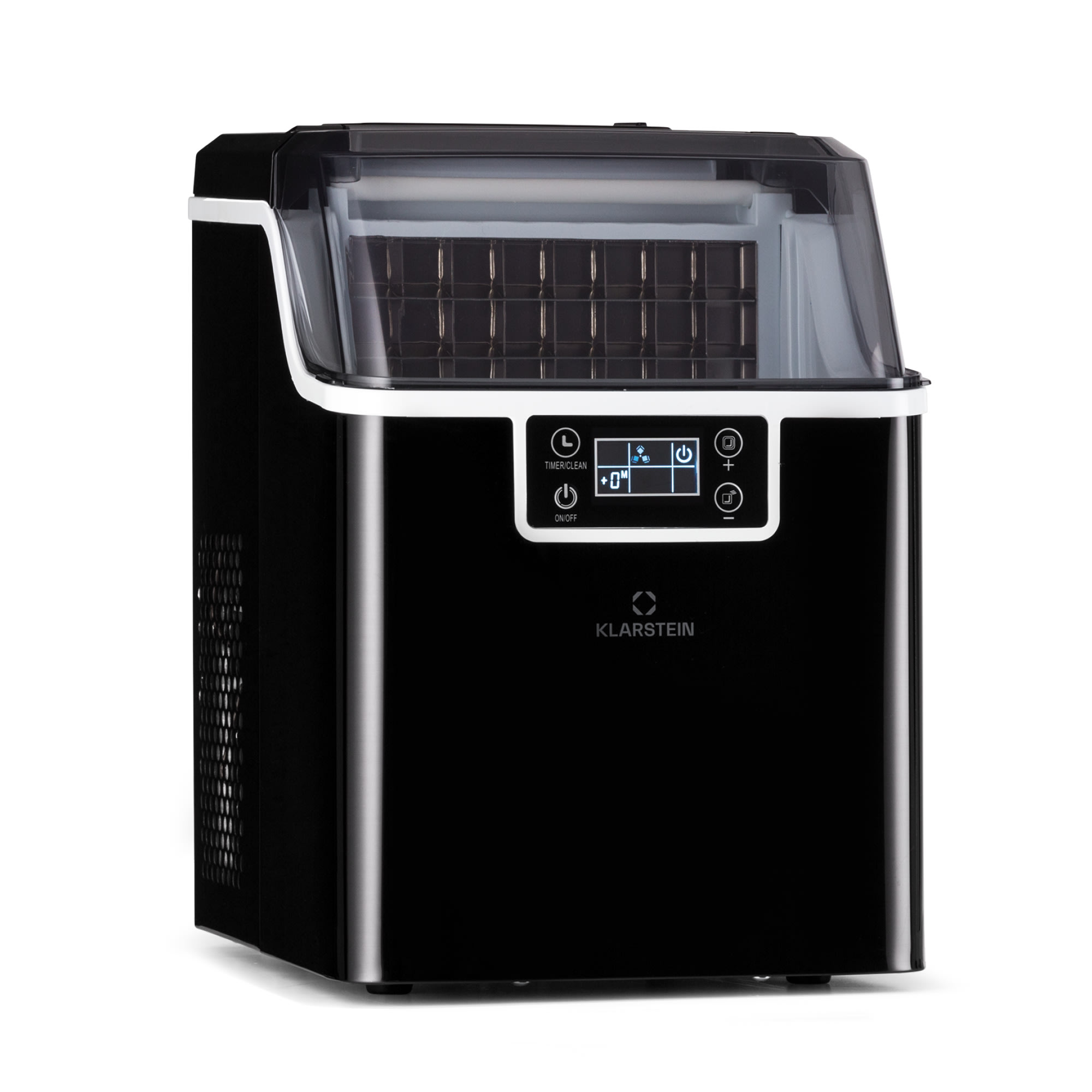 Klarstein Chios, jégkocka készítő, 20 kg /24 h, Auto-Clean, 3,2 L tartály