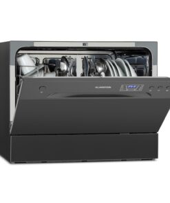 Klarstein Amazonia 6, mosogatógép, 1380 W, 6 teríték, F energiahatékonysági osztály, 49 dB, nyomógombos vezérlés