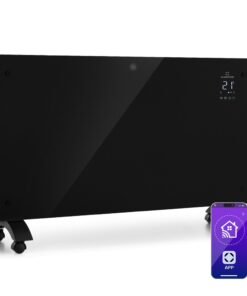 Klarstein Bansin Crystal Smart, konvektor, 2500 W, 5 - 50 °C, vezérlés applikáción keresztül