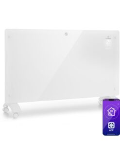 Klarstein Bansin Crystal Smart, konvektor, 2500 W, 5 - 50 °C, vezérlés applikáción keresztül