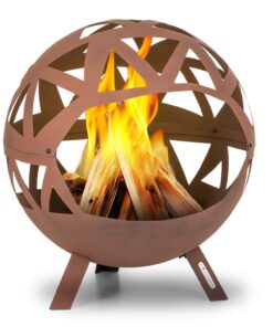 Blumfeldt Colima, tűzrakóhely, Ø 66 cm, gömb alakú, faszénrács, hamutartó