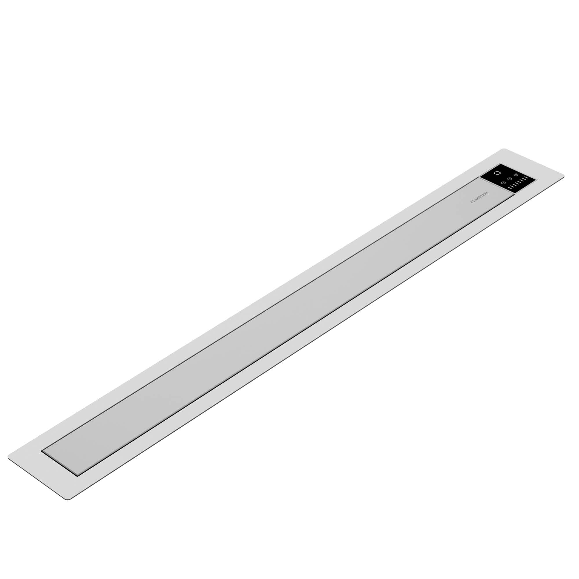Klarstein Brisa, páraelszívó 90 cm, kihúzható, rozsdamentes acél, 710 m³/h, A+