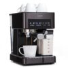 Klarstein Arabica Comfort, kávégép portaszűrővel, 1350 W, 20 bar, 1,8 l, érintőképernyő