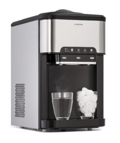 Klarstein Aqueous, jégkocka készítő 3 az 1-ben, jégkocka, 20 kg/24 h, vízadagoló: hideg és meleg