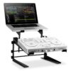 Resident DJ DJX-250 notebook és keverőpult/controller állvány, fekete