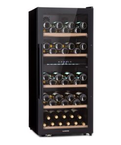 Klarstein Barossa 91 Duo, borhűtő, 204 l, 91 palack, 2 zóna