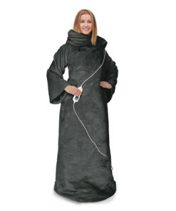 Klarstein Slanket Elektromos takaró ujjakkal 120W 155x180cm Coral Fleece