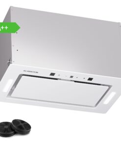 Klarstein Hektor Eco, páraelszívó, 52 cm, 466 m³/ó, érintéses vezérlés, üveg