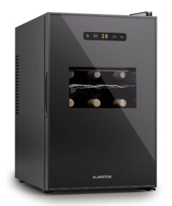 Klarstein Silent Vino 15 Uno, borhűtő, 39 l / 15 palack, 5-18 °C, érintős