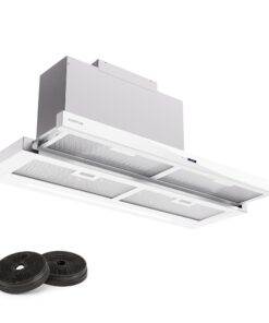 Klarstein Mariana Neo 90, lapos páraelszívó, 90 cm, 640 m³/h, légelszívás, LED