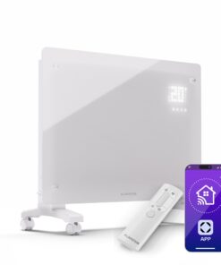 Klarstein Bornholm Smart 1500, konvektoros fűtőtest, 1500W, WiFi, LED, IP24