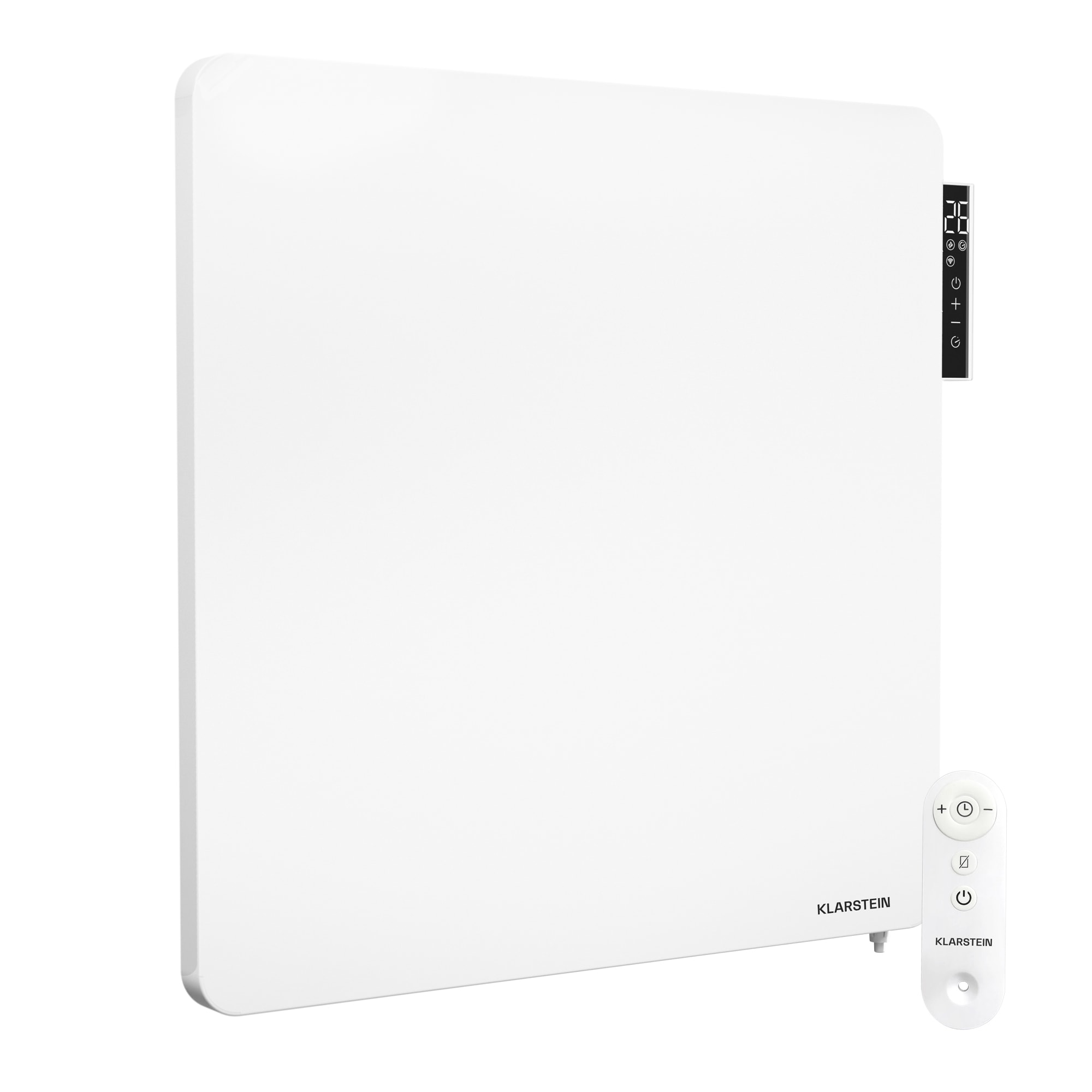 Klarstein Wonderbeam 450 Hybride infravörös hősugárzó 60 x 60 cm 450 W Heti időzítő Távirányító