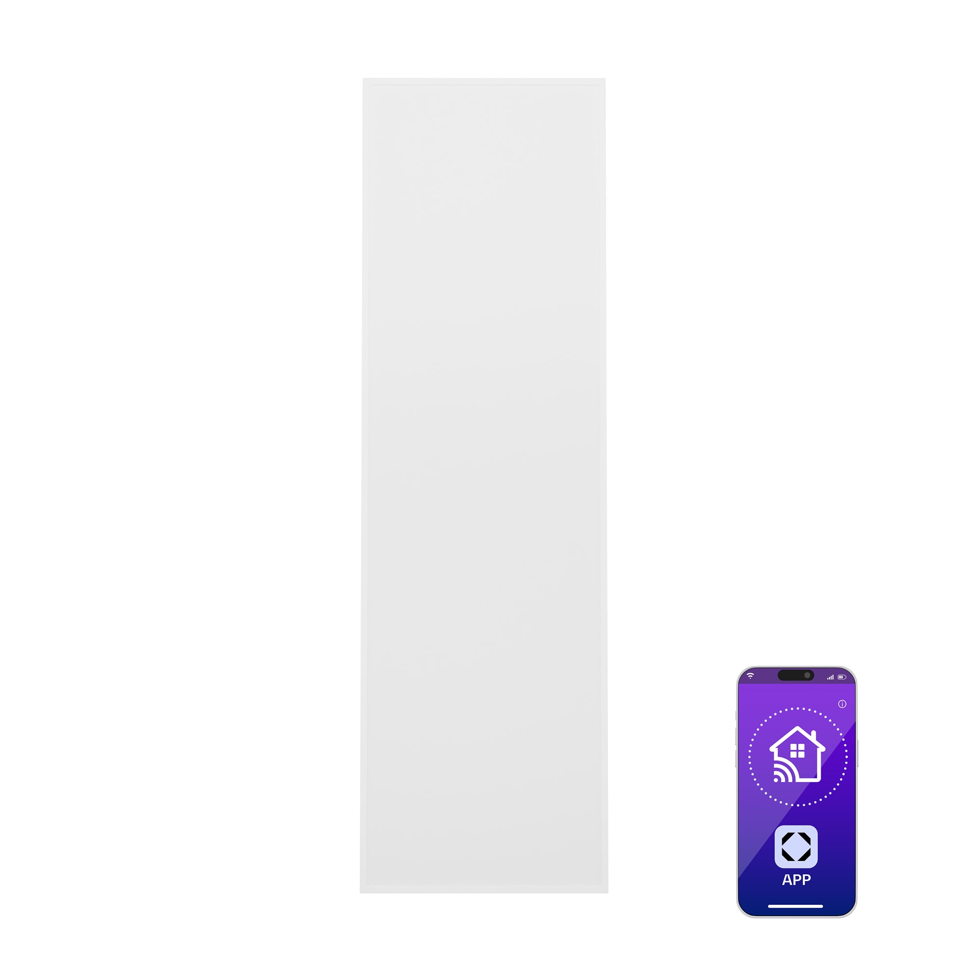 Klarstein Wonderwall Air Smart 320, infravörös hősugárzó, 30 x 100 cm, 320 W, alkalmazás