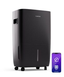 Klarstein DryFy Pro Connect 60 Smart, Párátlanító, WiFi, Kompresszor, 60l/24 h, 45-65 m²