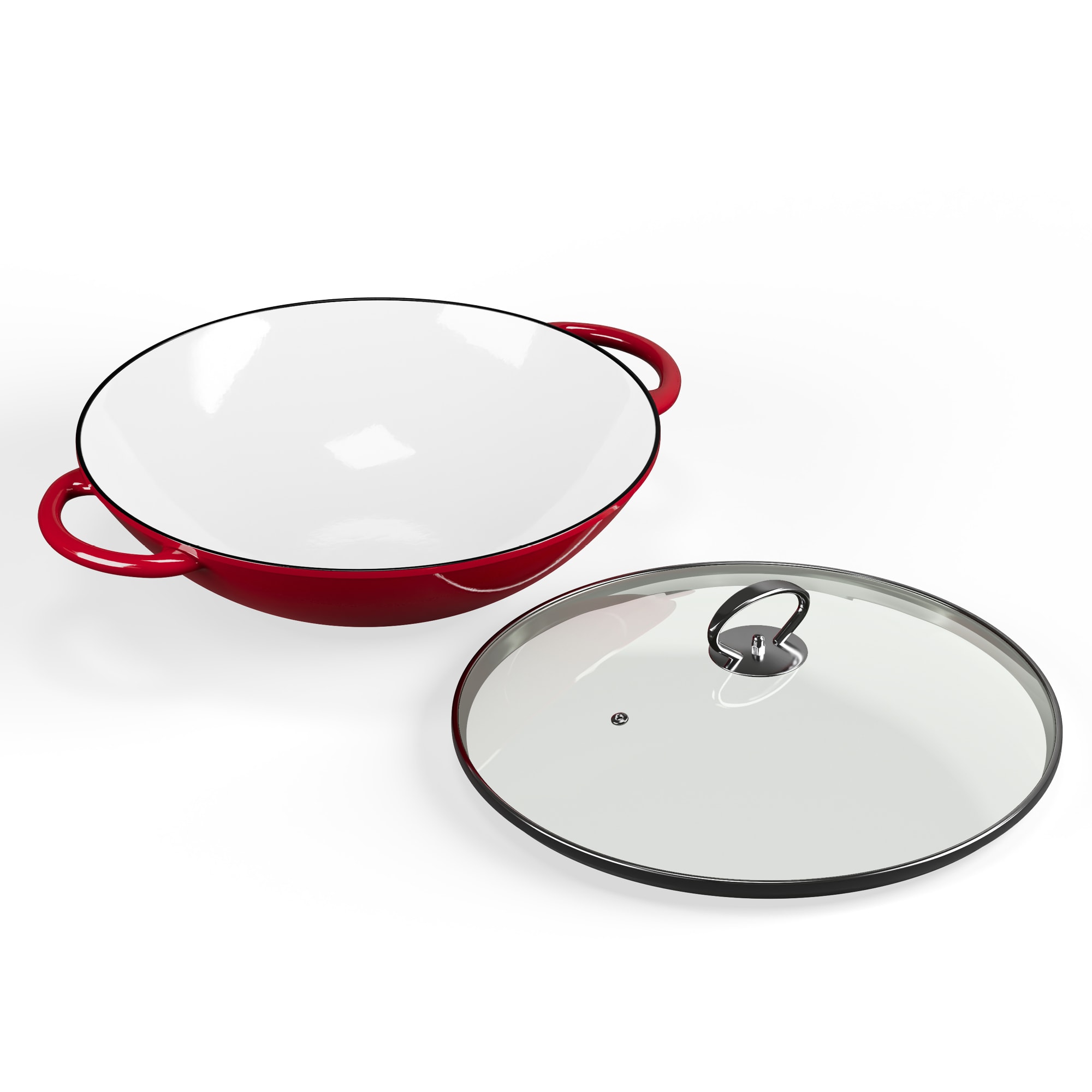 Wok Klarstein Jersey - piros