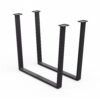 Blumfeldt Ayr Table Legs, Asztallábak 82 x 72 cm, fém