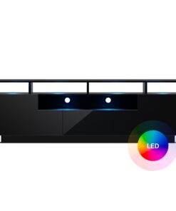 Blumfeldt Perth Lowboard, TV szekrény, 150 x 35 x 50 cm, LED