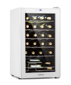 Klarstein Shiraz 24 Uno, borhűtő, 63 liter, 24 palack, 5-18°C, érintőképernyős vezérlőpanel