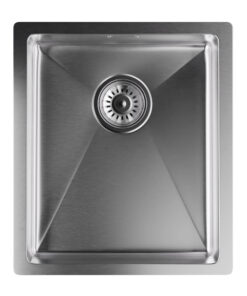 Klarstein TitanSteel Konyhai mosogató 45 x 39 cm (H x Sz) rozsda-, karc-, és hőálló felülettel