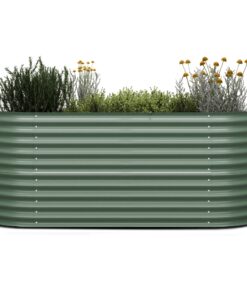 Blumfeldt High Grow, magaságyás, 200 x 80 x 100 cm, hullámos acéllemezből, egyszerű összeszerelés, rozsda- és fagyálló