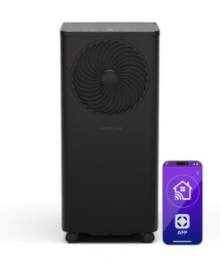 Klarstein Aero Ring 7K légkondicionáló 7 000 BTU mobil és intelligens max. 25 m² hangvezérléssel