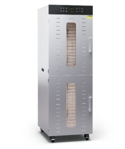 Klarstein Master Jerky 500 Vertical szárító, 3 000 W, két kamrával, hőmérséklet-tartomány 30 - 90 °C