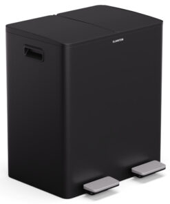 Klarstein EcoVista, hulladékgyűjtő komposztálóval, 40 l + 3 l/tároló + komposztáló, Soft-Close