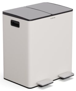 Klarstein EcoVista, hulladékgyűjtő komposztálóval, 40 l + 3 l/tároló + komposztáló, Soft-Close