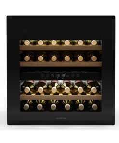 Klarstein Rhone 36 Duo borhűtő, 36 palack, LED vezérlés, push-to-open, csendes