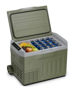 Klarstein PolarForce 28l kompresszoros hűtődoboz, LCD panel, világítás, off-road, akkumulátorvédelem, 12V/230V