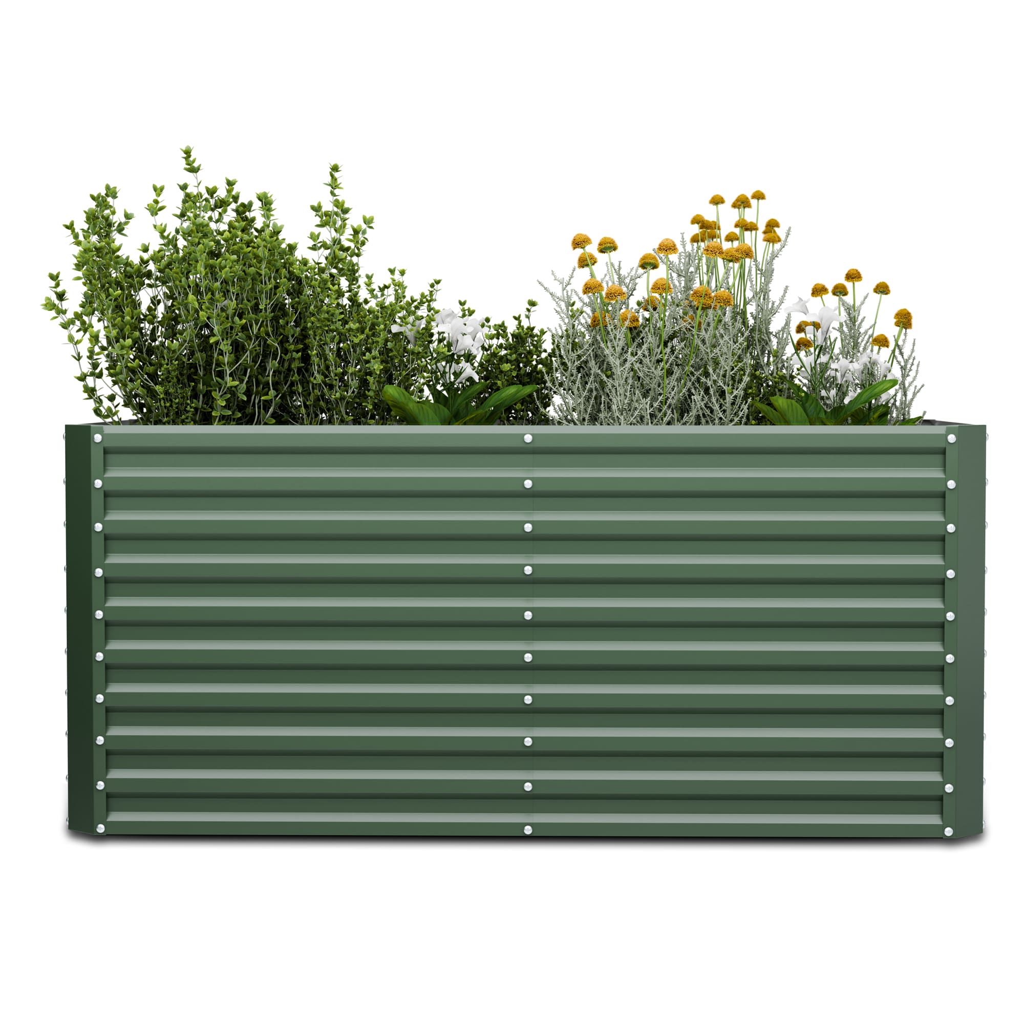 Blumfeldt High Grow Straight magaságyás, 1800 L, Ergonomikus, Időjárásálló, Nyitott alap