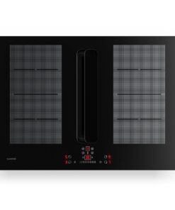 Klarstein ChefFusion indukciós főzőlap páraelszívóval | 4 főzőzóna | 7200 W | 504,3 m³/h | 70 cm