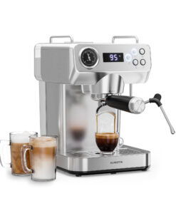 Klarstein Libeica Evo eszpresszógép | 1360 W | 20 bar | 1,3 l | Tejhabosítóval